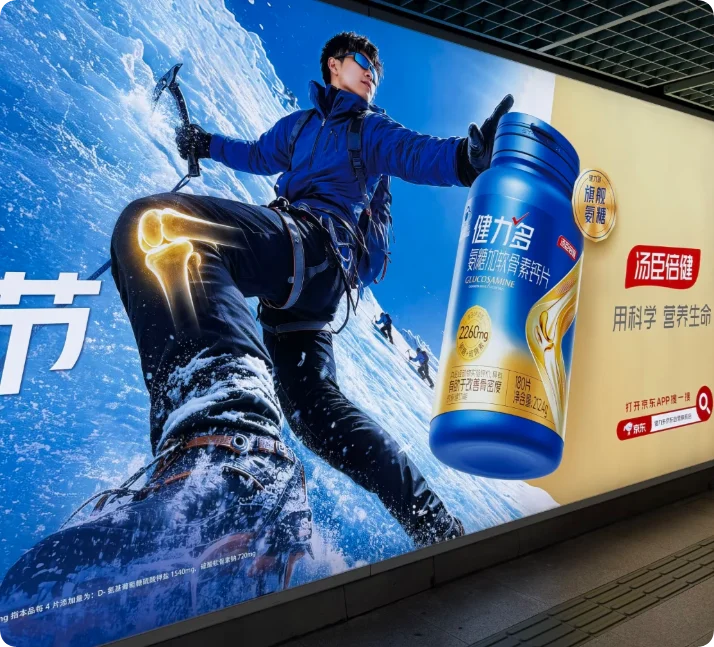 地铁里的 AI 伪人广告,正在集体霸凌人类