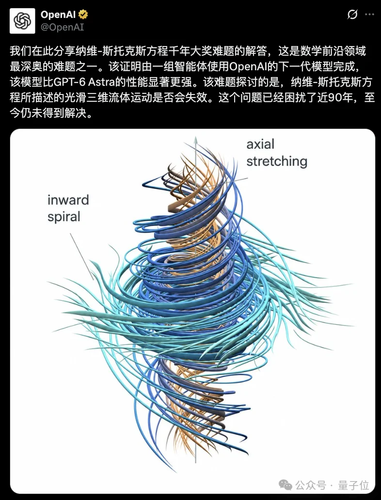 难评!OpenAI刚官宣的NS方程大突破,被数学家手撕了…