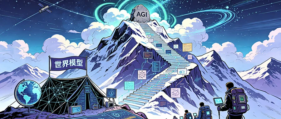 攀爬AGI的南北坡:语言模型之外,生数从世界模型出发