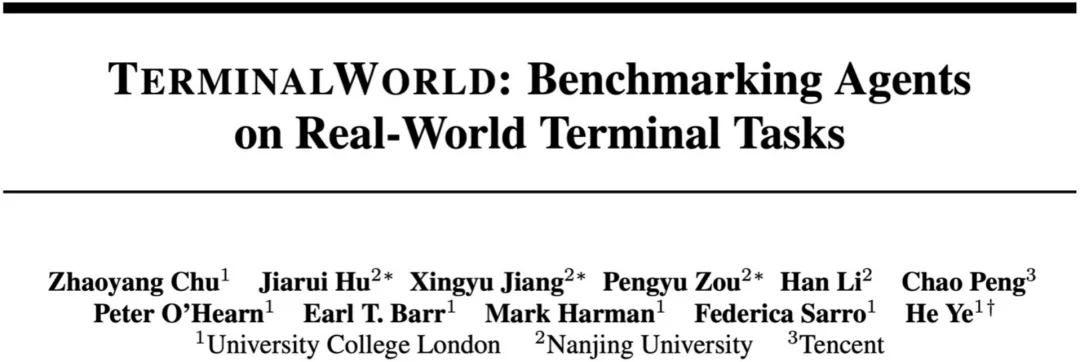 不靠专家出题，8万条人类终端录像，炼成首个真实CLI工作流基准TerminalWorld