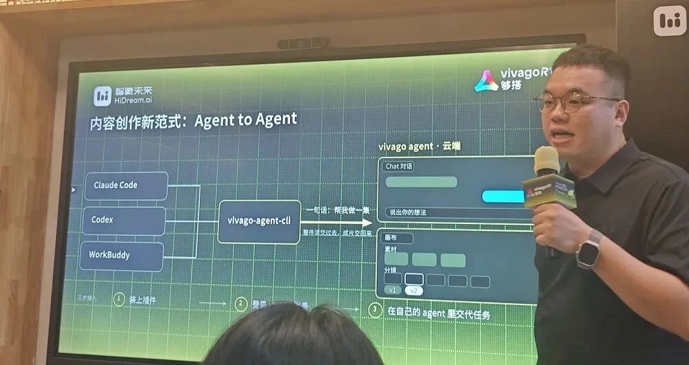 “无限时长”AI视频生成来了,我用vivago R1,做了个60秒的《华强买瓜》