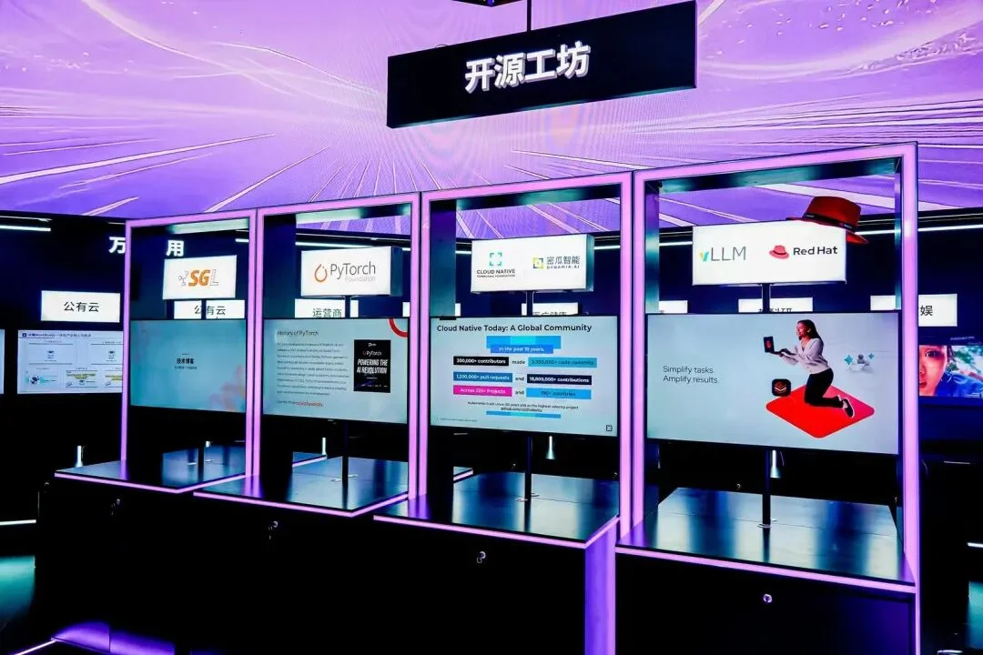 在WAIC,十大开源社区「挤」进了一个GPU展台