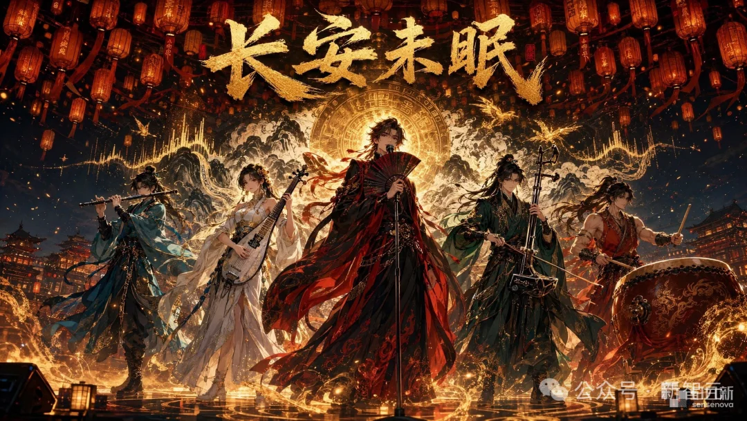 刚刚,中国AI首次赢了!一张8K东方长卷惊艳全场