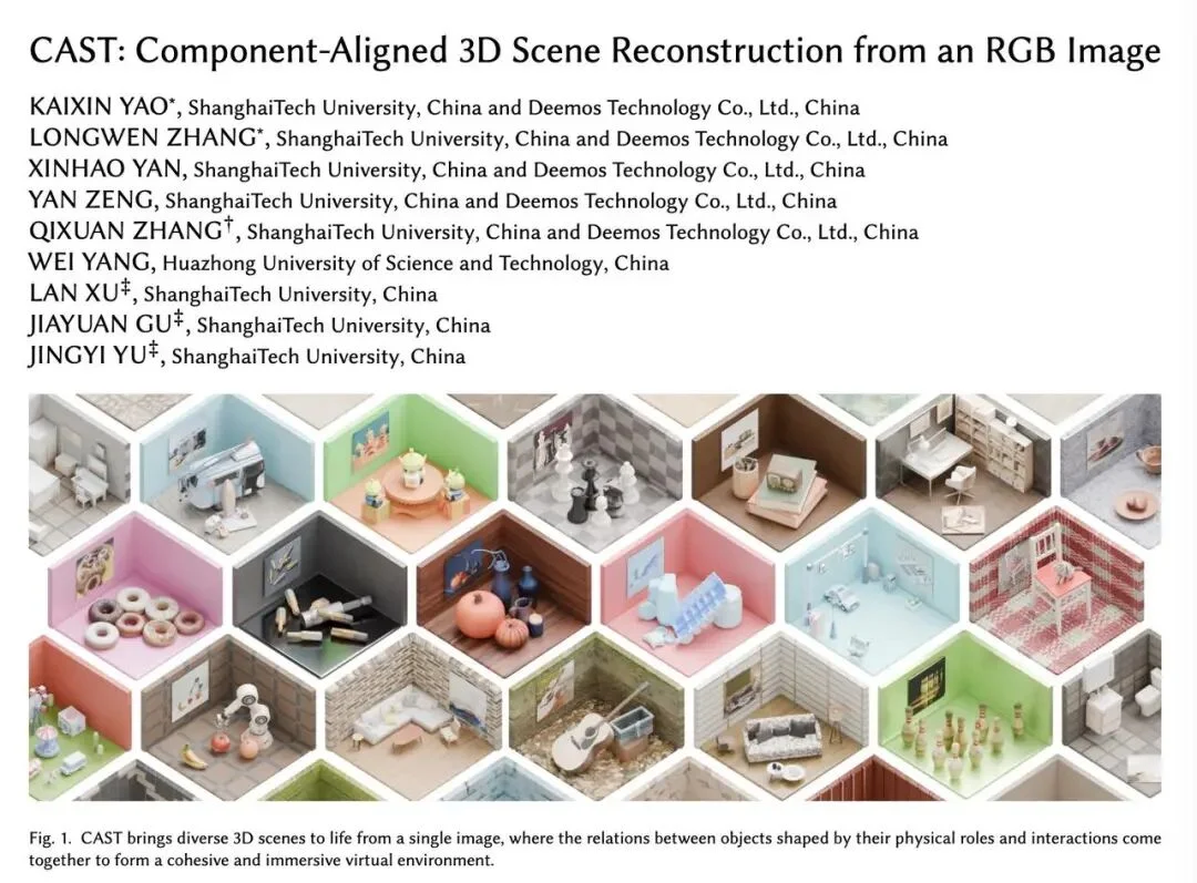 3D 生成进入场景级时代,影眸 Hyper3D 发布世界生成模型 WorldGen