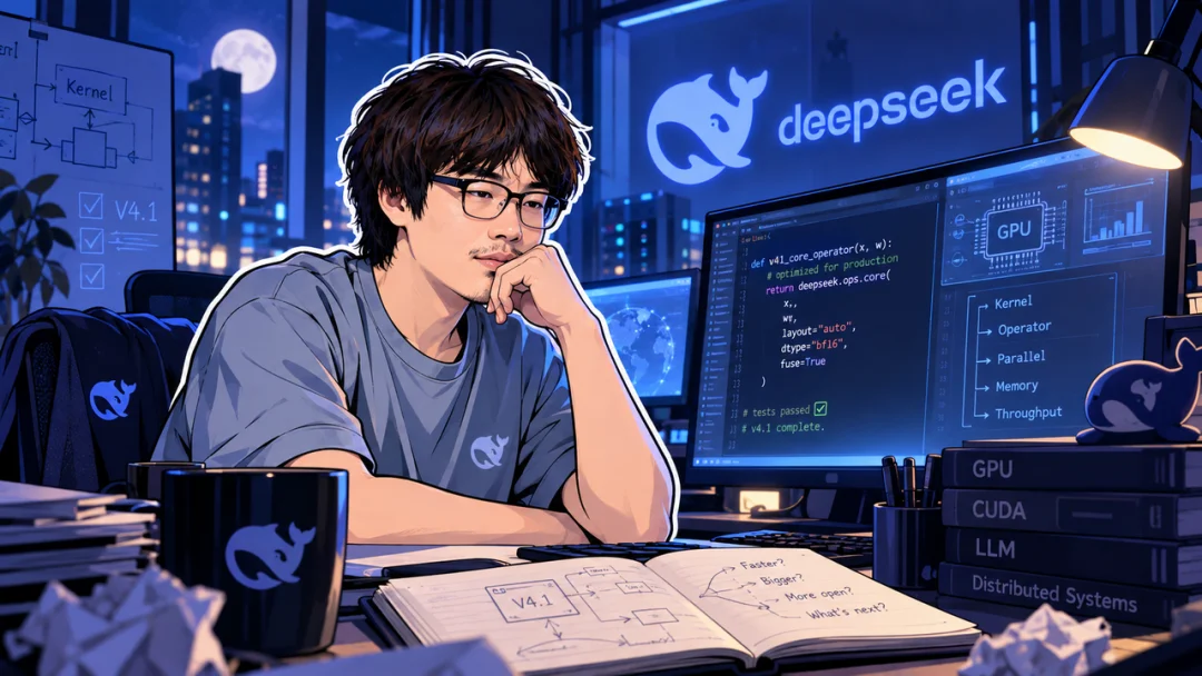 刚写完V4.1主算子就要“转业”?DeepSeek资深工程师深夜独白