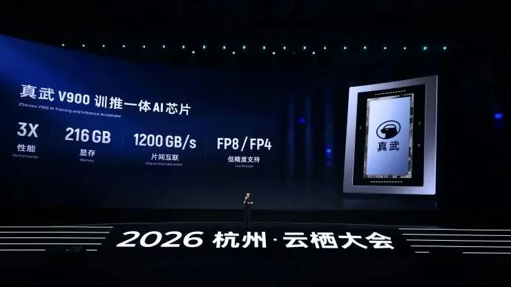 从单卡到千卡互联，平头哥真武 V900 背后的 AI 算力变局