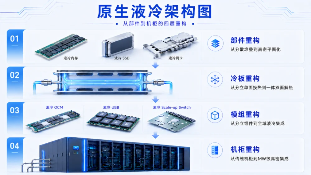 原生液冷不是液冷技术的“Pro Max”,Token工厂需要一次系统重构