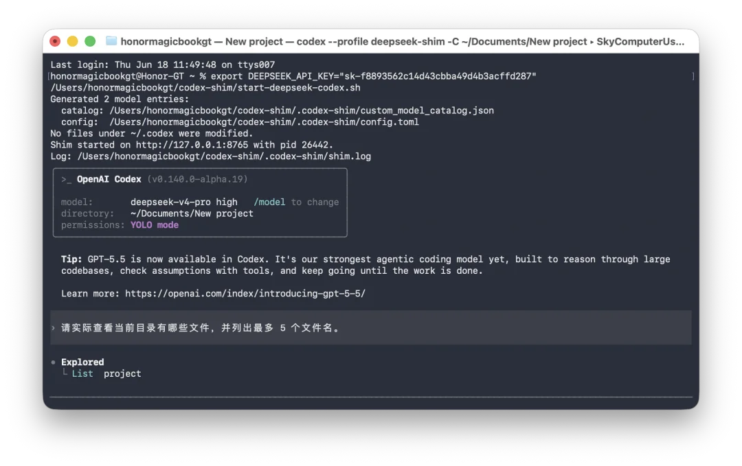 Codex兼容国产开源模型！实测DeepSeek接入：门槛还是太高