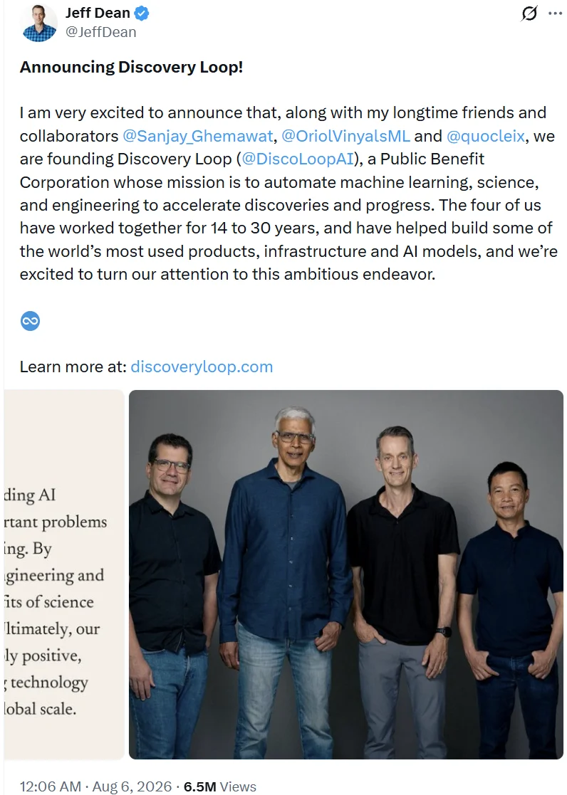 被开除的Thinking Machines CTO,又离开OpenAI回谷歌了