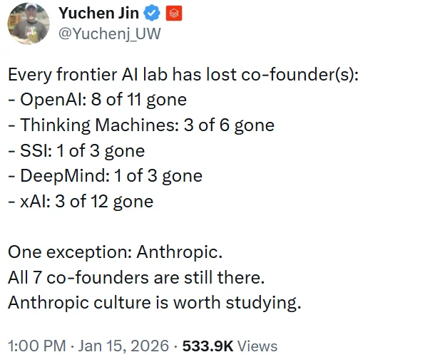 被开除的Thinking Machines CTO,又离开OpenAI回谷歌了