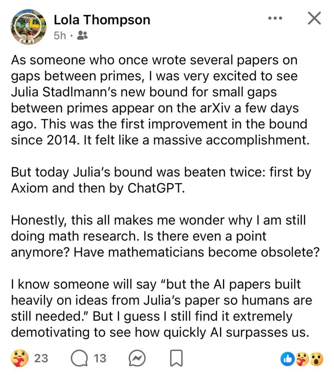 独家|对话硅谷独角兽Axiom:00后创始人,6个人、两周秘密实验,AI如何打破十年素数间隔问题纪录?