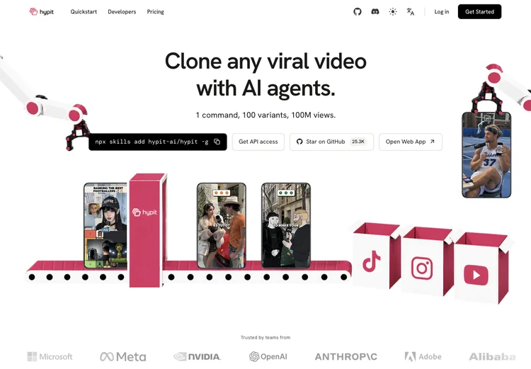 本周 AI 项目推荐| Hypit、Synvas、Pexo...AI 视频赛道还有新玩家