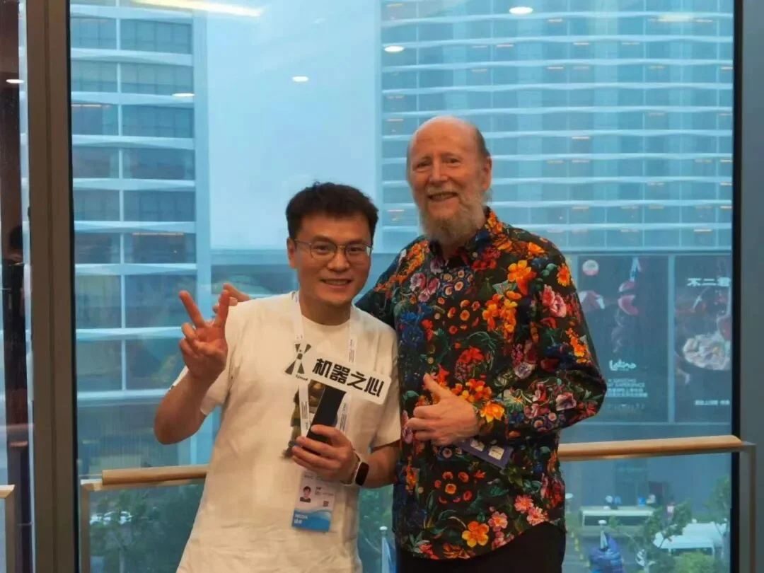 在WAIC现场,我们见到了Richard Sutton