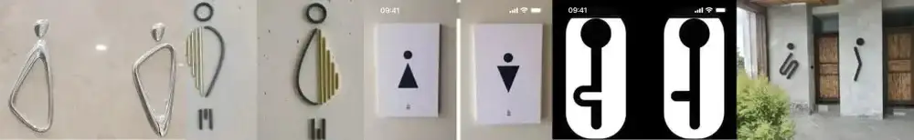 主观评测五大AI助手识图能力,奇葩卫生间标识识别大PK