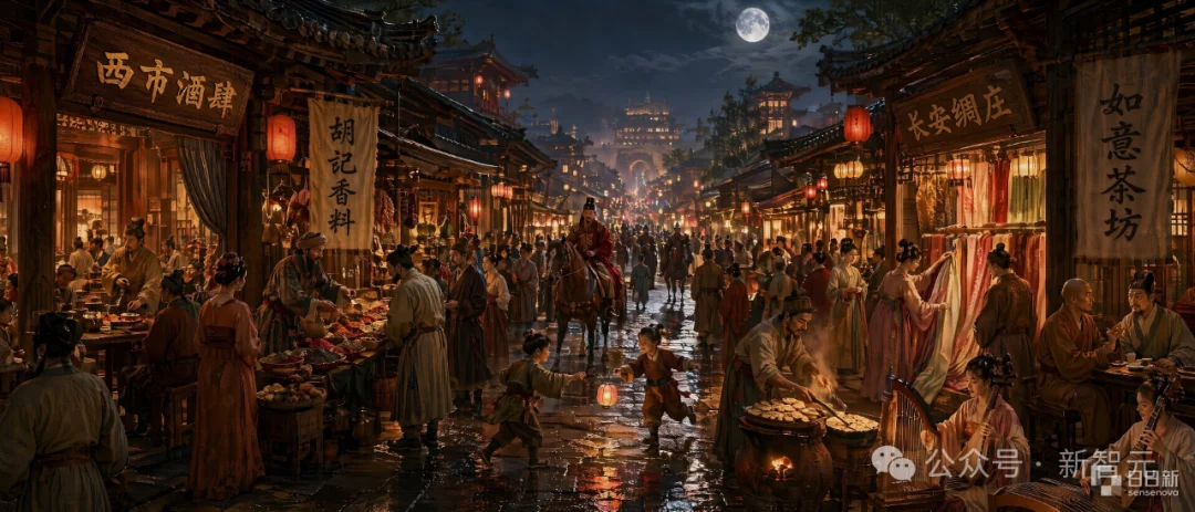 刚刚,中国AI首次赢了!一张8K东方长卷惊艳全场