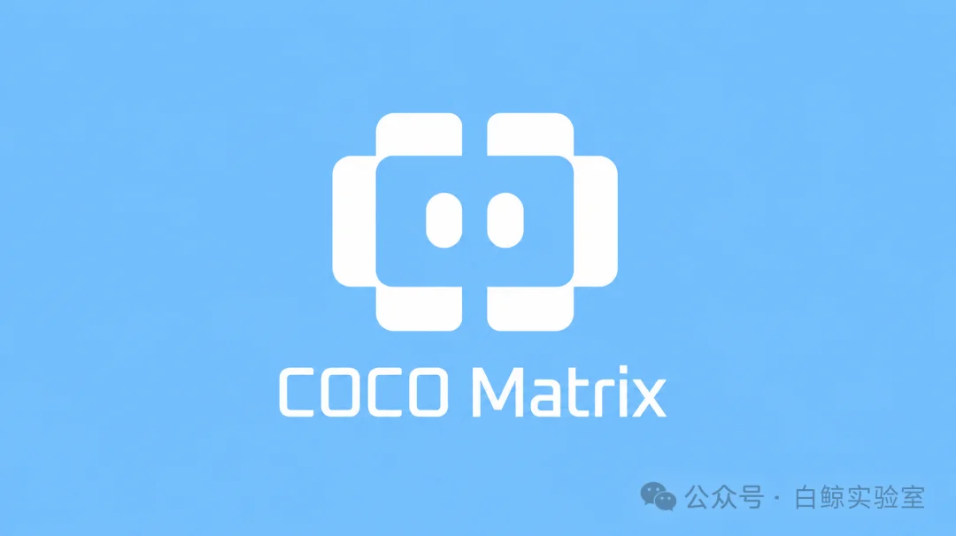对话COCO Matrix高宇翔:难以提前穷举世界,不如「学习适应」世界