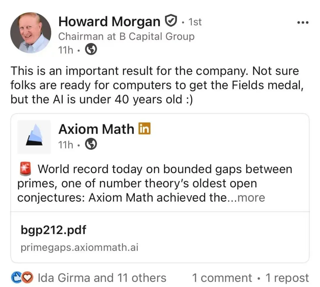 独家|对话硅谷独角兽Axiom:00后创始人,6个人、两周秘密实验,AI如何打破十年素数间隔问题纪录?